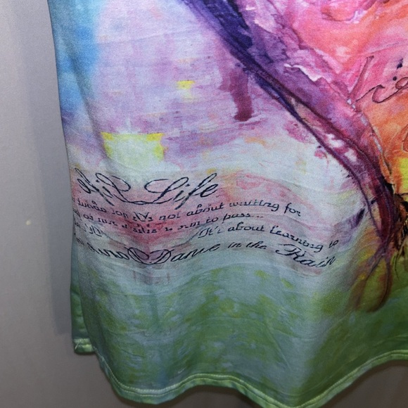 Colorful Art You Wear Long Sleeve Pullover XL - Picture 3 of 12